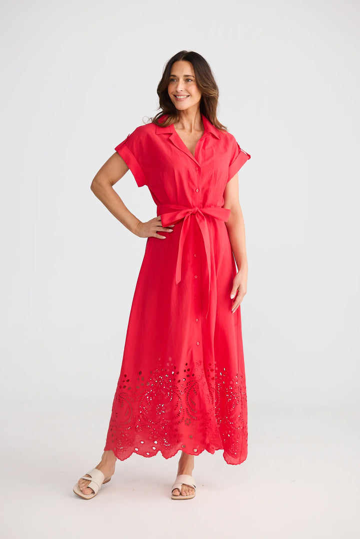 Versailles Dress - Chilli