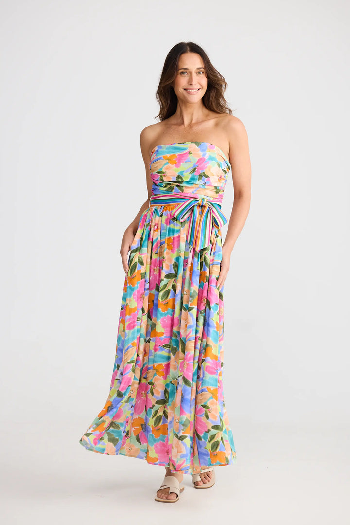 Avalon Dress - Electric Bloom