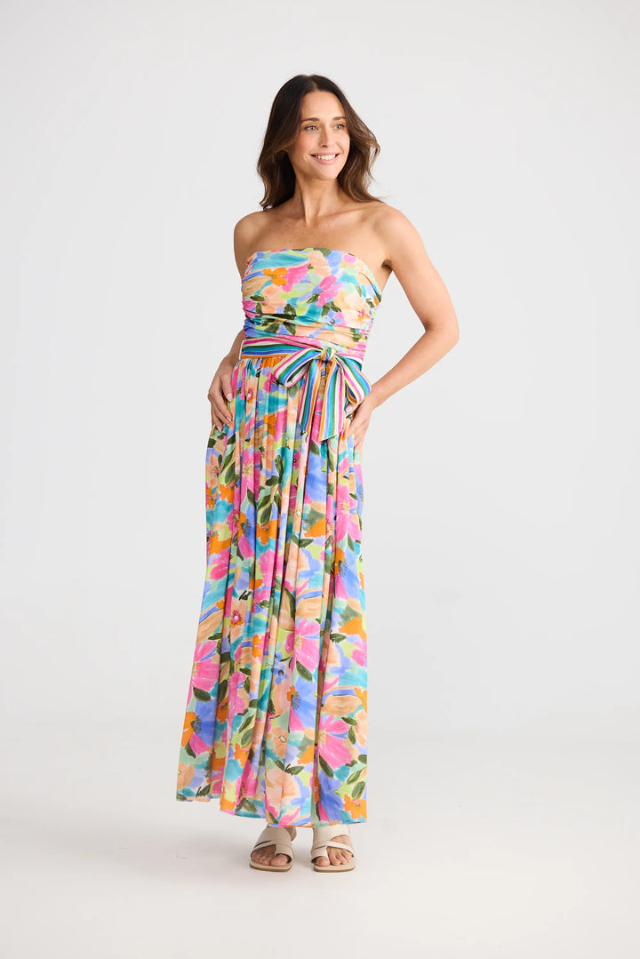 Avalon Dress - Electric Bloom