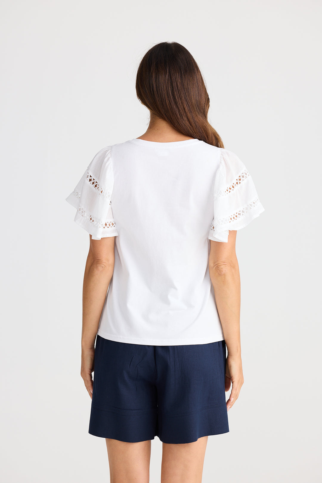 Brave & True Chloe Tee White