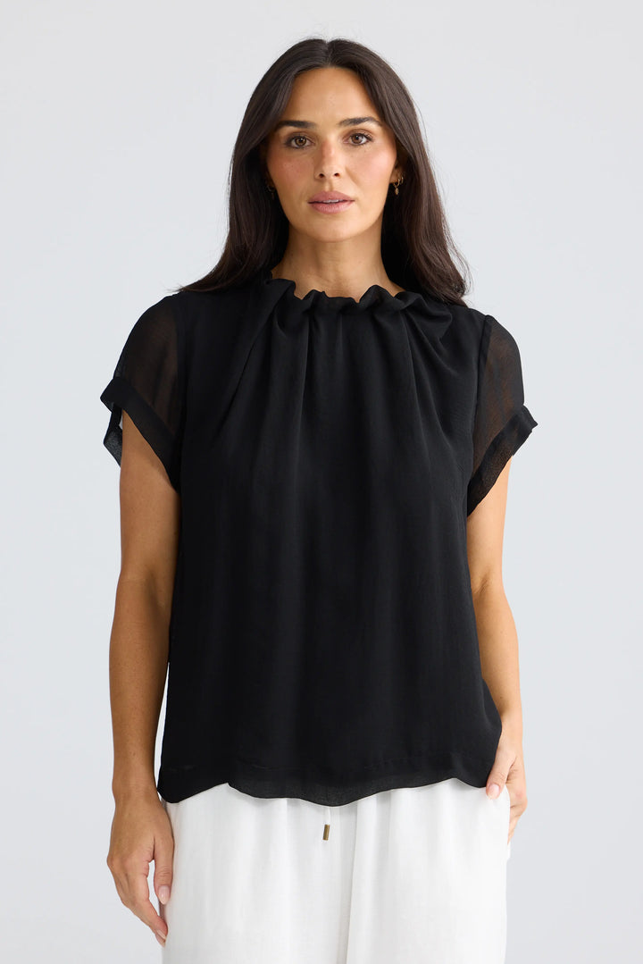 Carina Blouse - Black