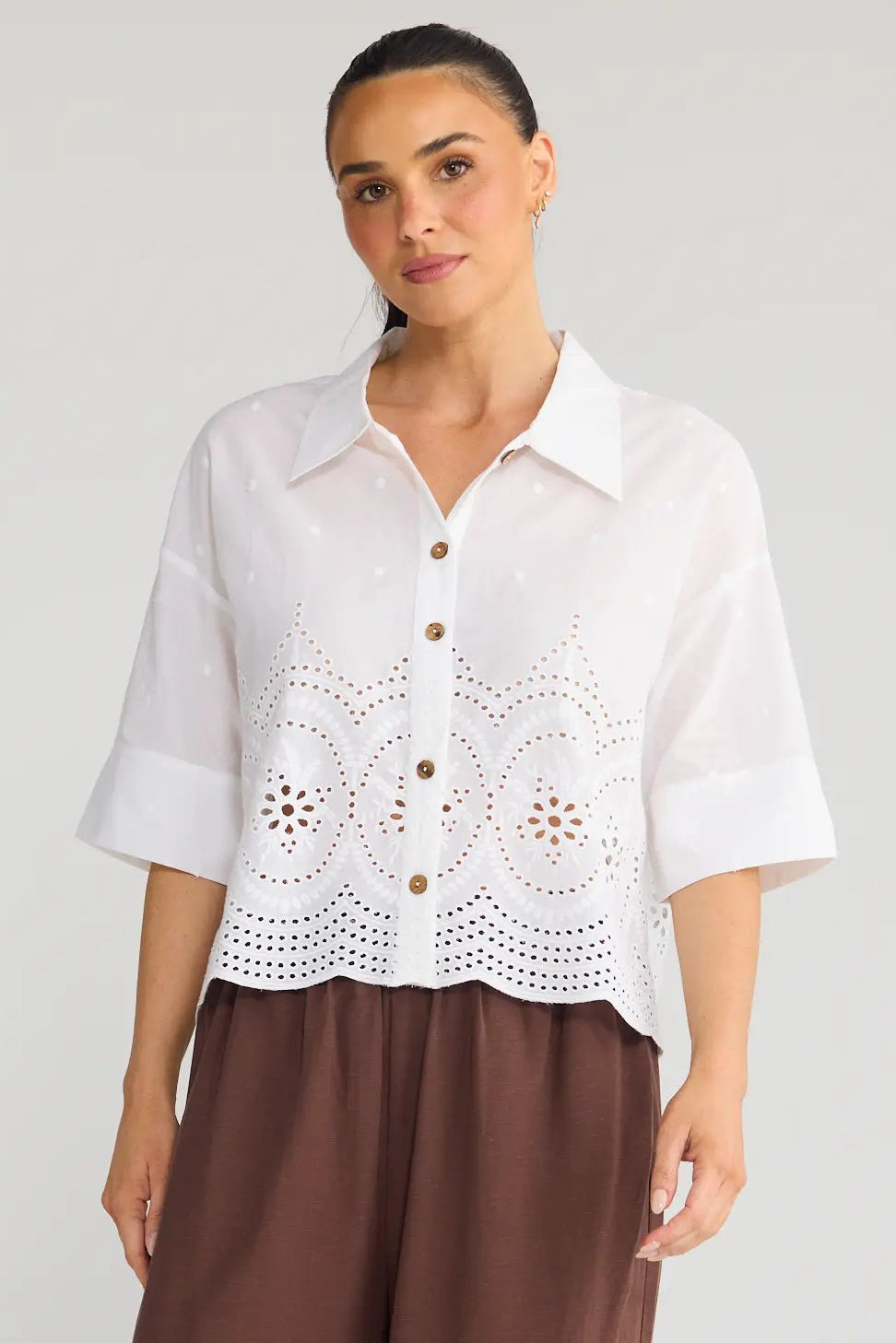 Cecelia Shirt - White