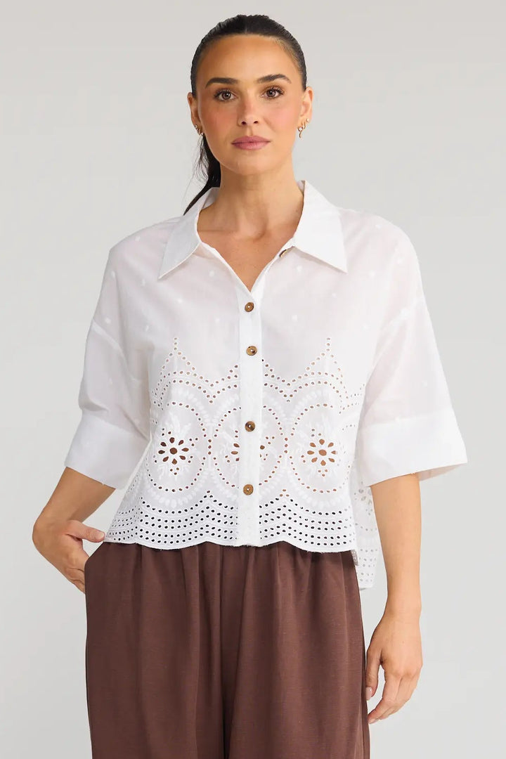 Cecelia Shirt - White