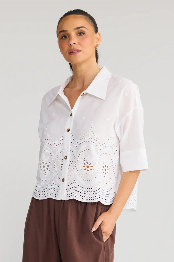 Cecelia Shirt - White
