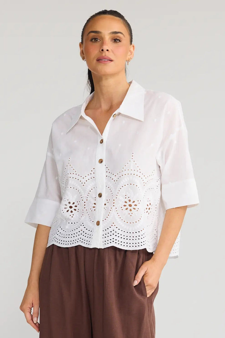 Cecelia Shirt - White