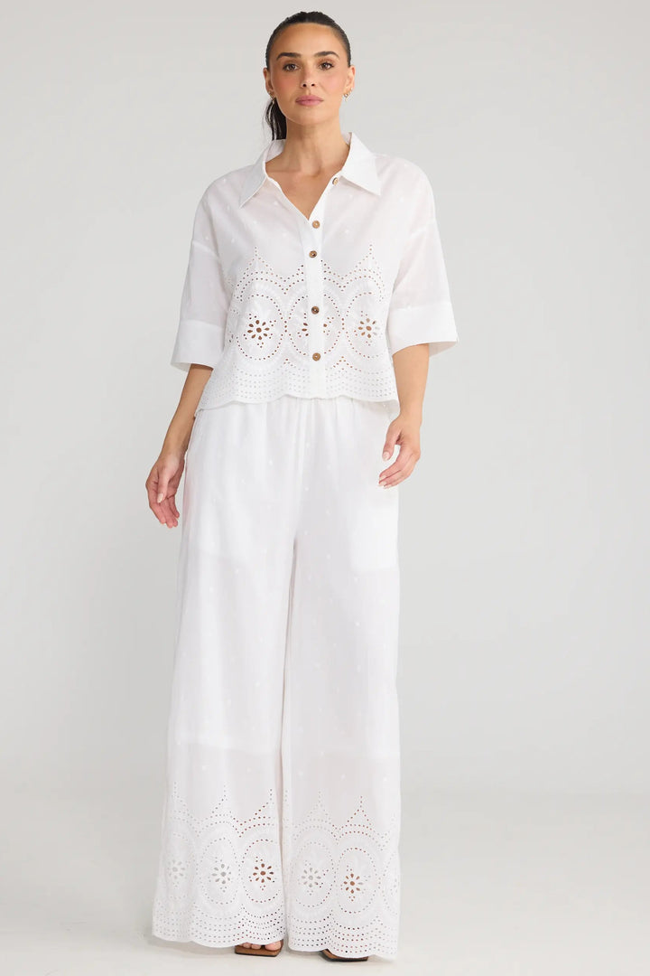 Cecelia Shirt - White