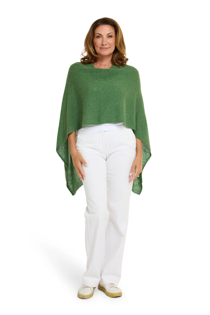 Cashmere Topper - Basil