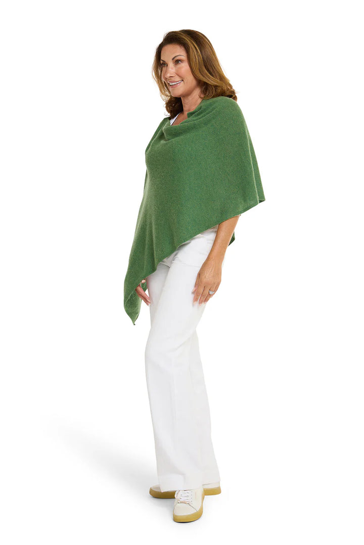 Cashmere Topper - Basil