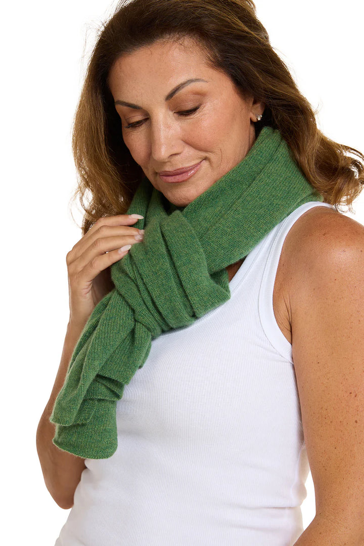 Cashmere Topper - Basil