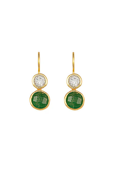 Lilypad Earrings - Gold