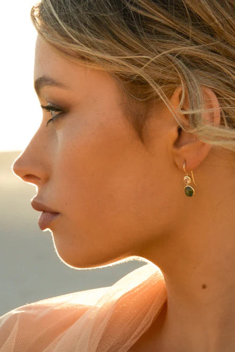 Lilypad Earrings - Gold