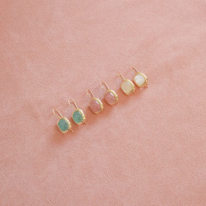 Muse Earrings - Amazonite