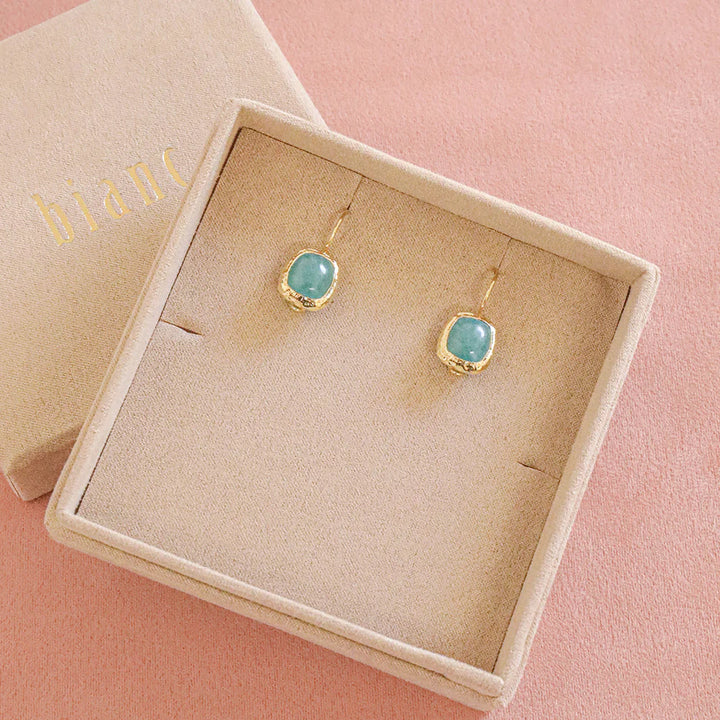 Muse Earrings - Amazonite