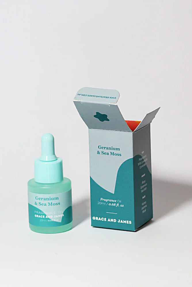 Felt Air Freshener Refill - Geranium & Sea Moss