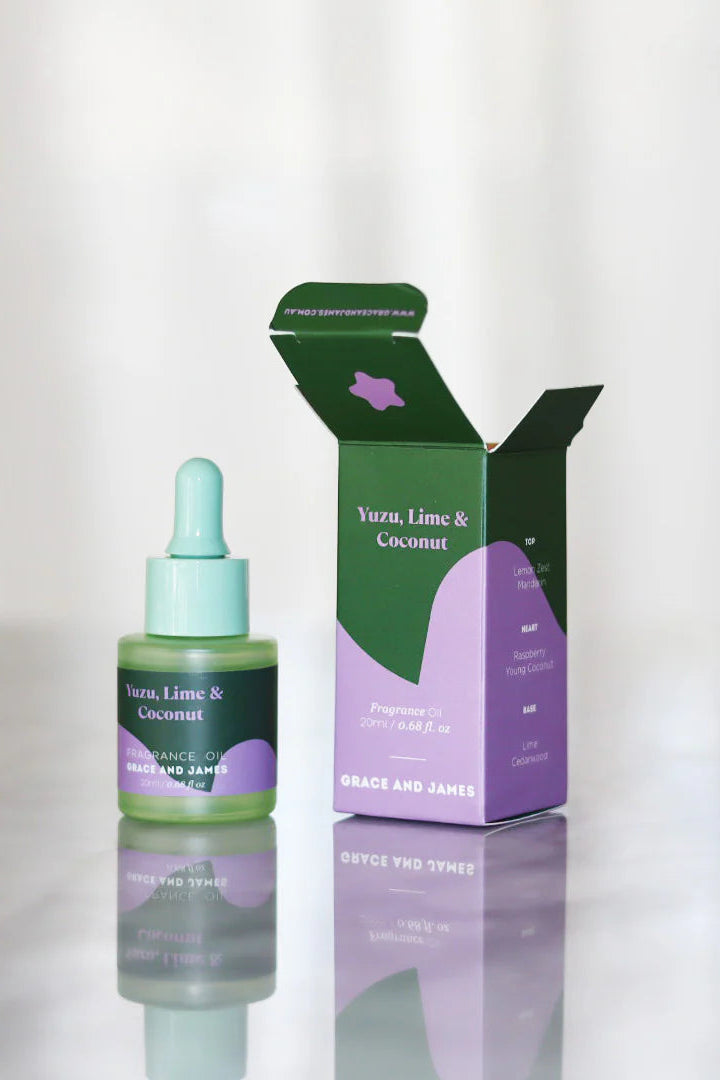 Felt Air Freshener Refill - Yuzu Coconut Lime
