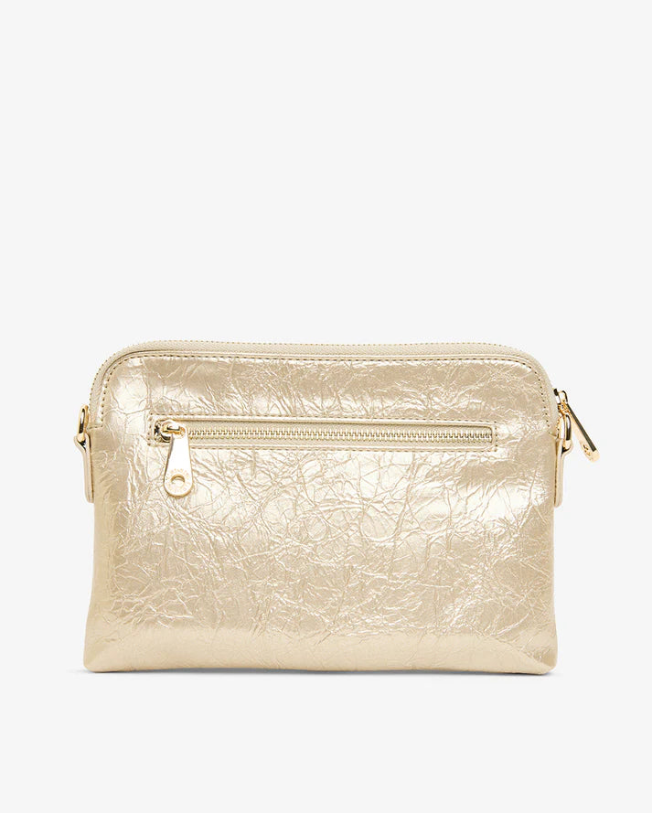 Bowery Wallet - Light Gold Crinkle
