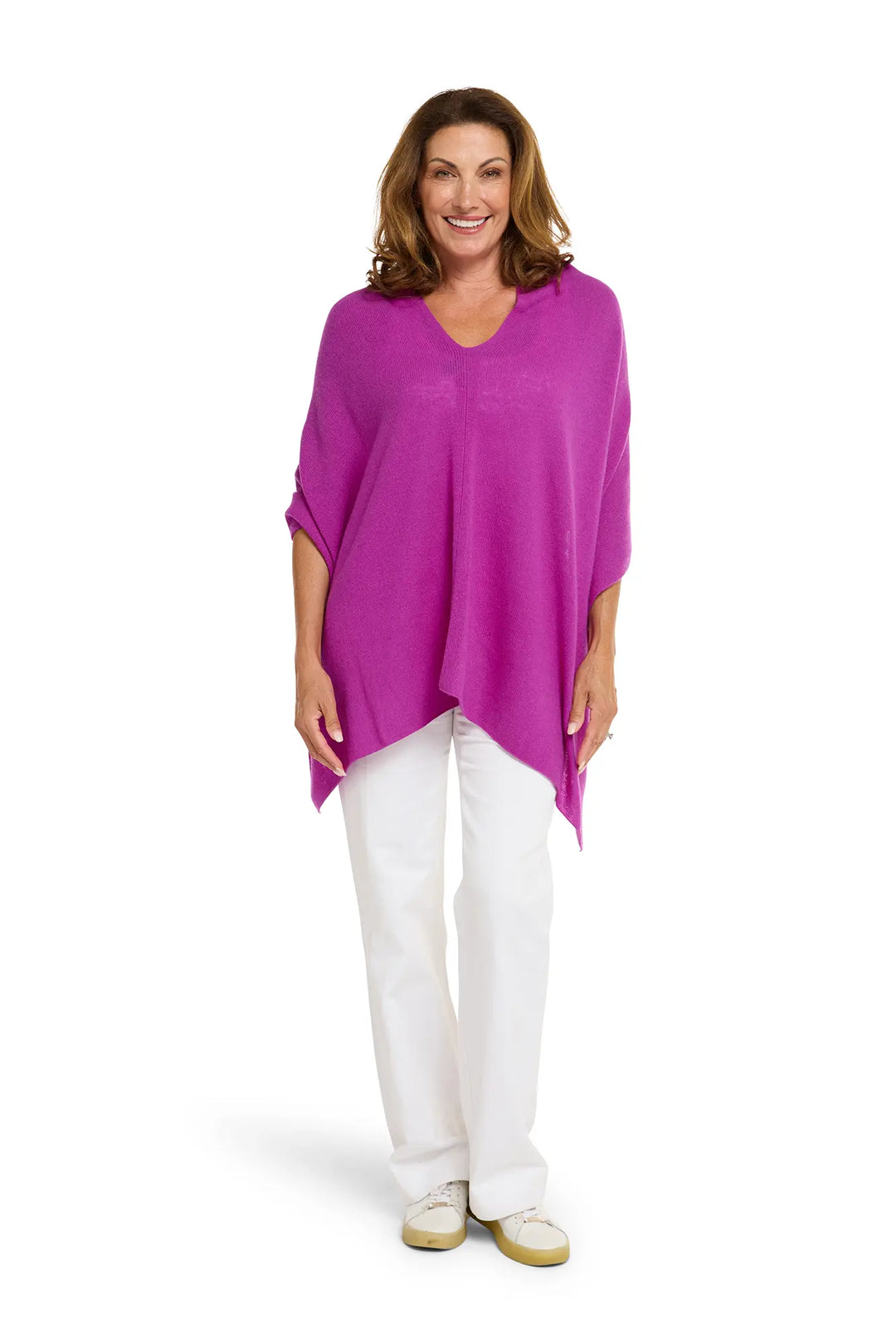 Cashmere Topper - Boysenberry