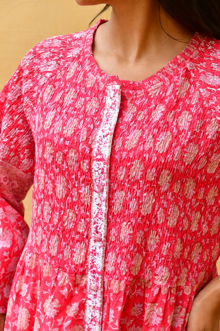 Camillia Maxi Dress - Cherry