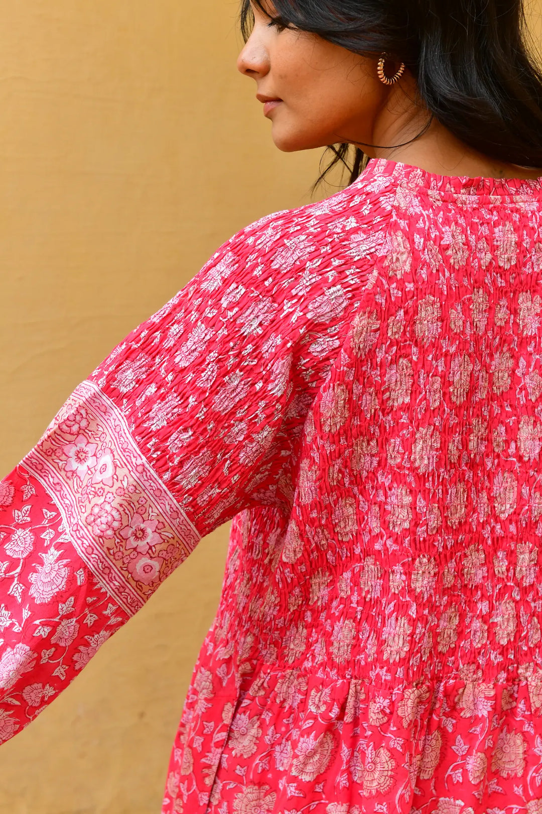 Azure & Indigo Camillia Maxi Dress Cherry