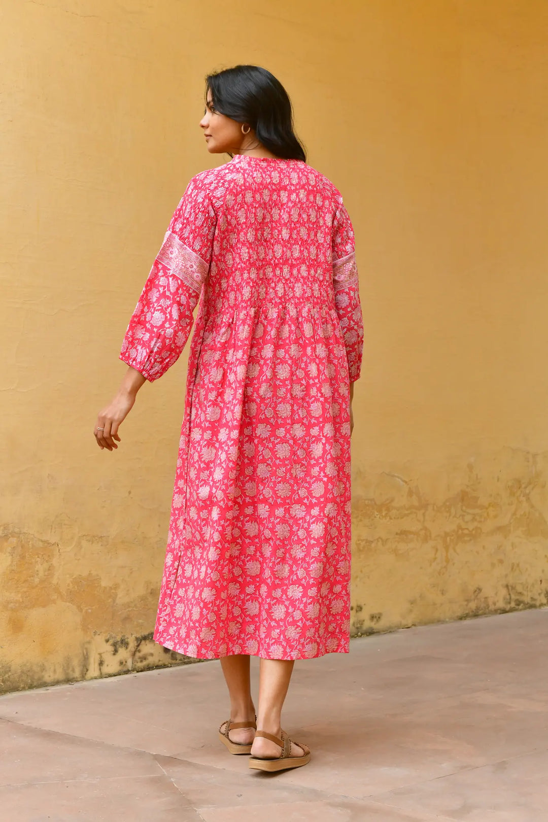 Camillia Maxi Dress - Cherry