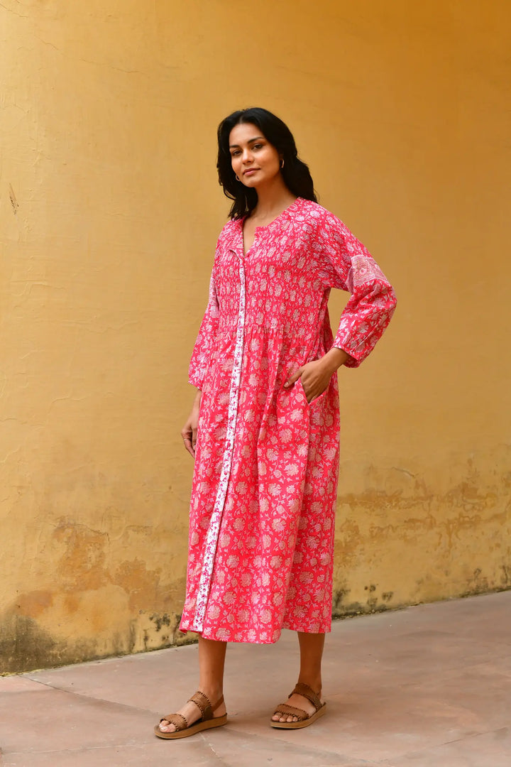 Camillia Maxi Dress - Cherry