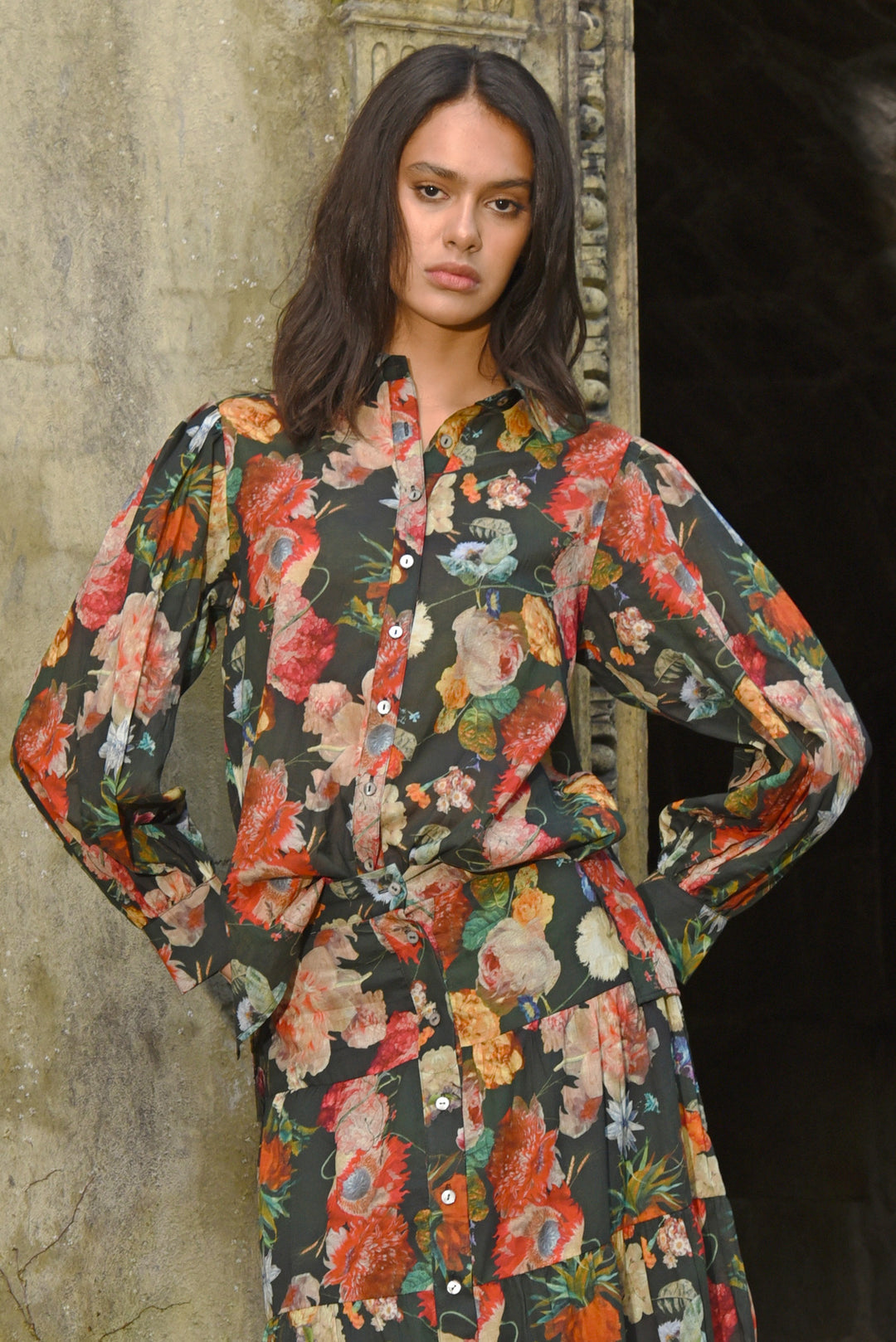 Autumn Sleeves Top - Still Life