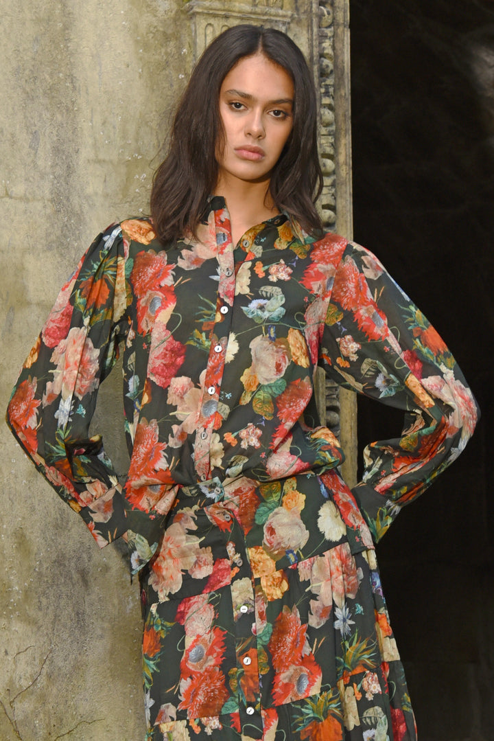 Autumn Sleeves Top - Still Life