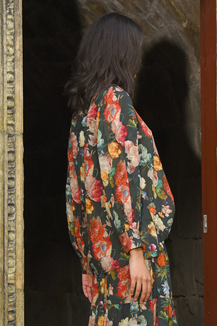 Autumn Sleeves Top - Still Life