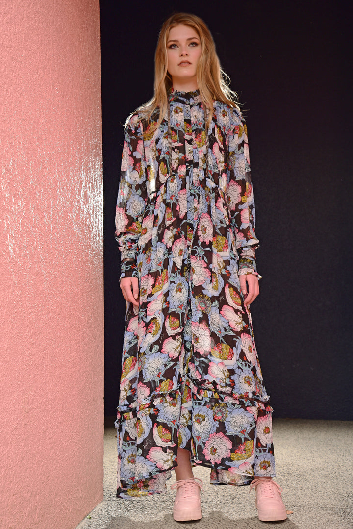 In It to Pin It Dress - Sweet Peony