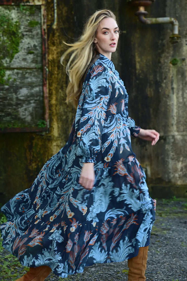 Picot-A-Boo Dress - Bolt From The Blue