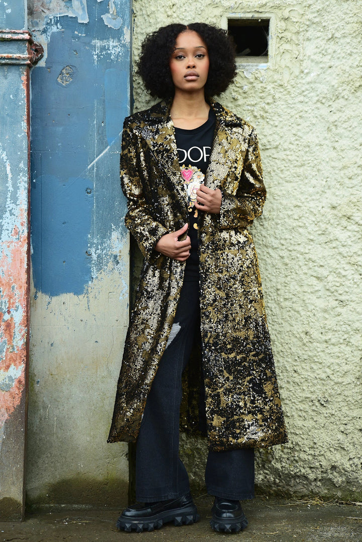 Rock The Coat - Gold