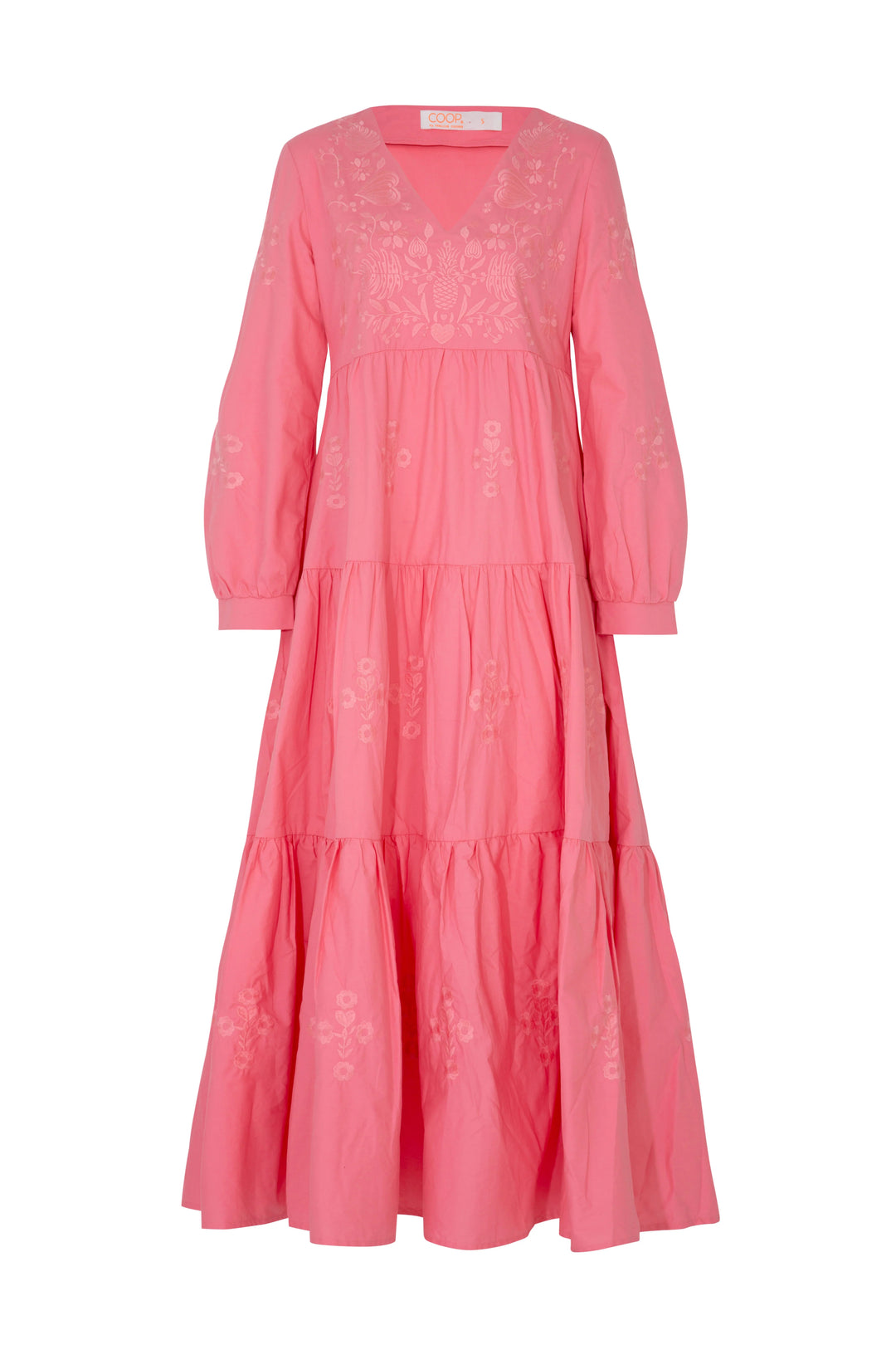 Stitch Hiker Dress - Peach