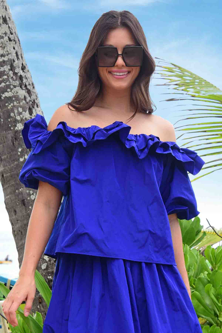 Top Up Top - Blue