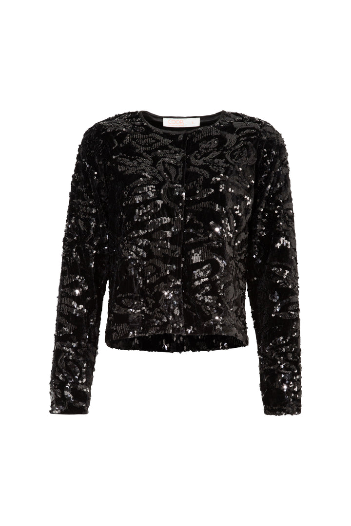 Lady Luck Cardigan - Black