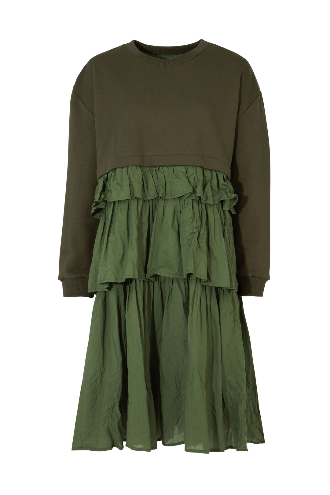 Double Down Dress - Khaki