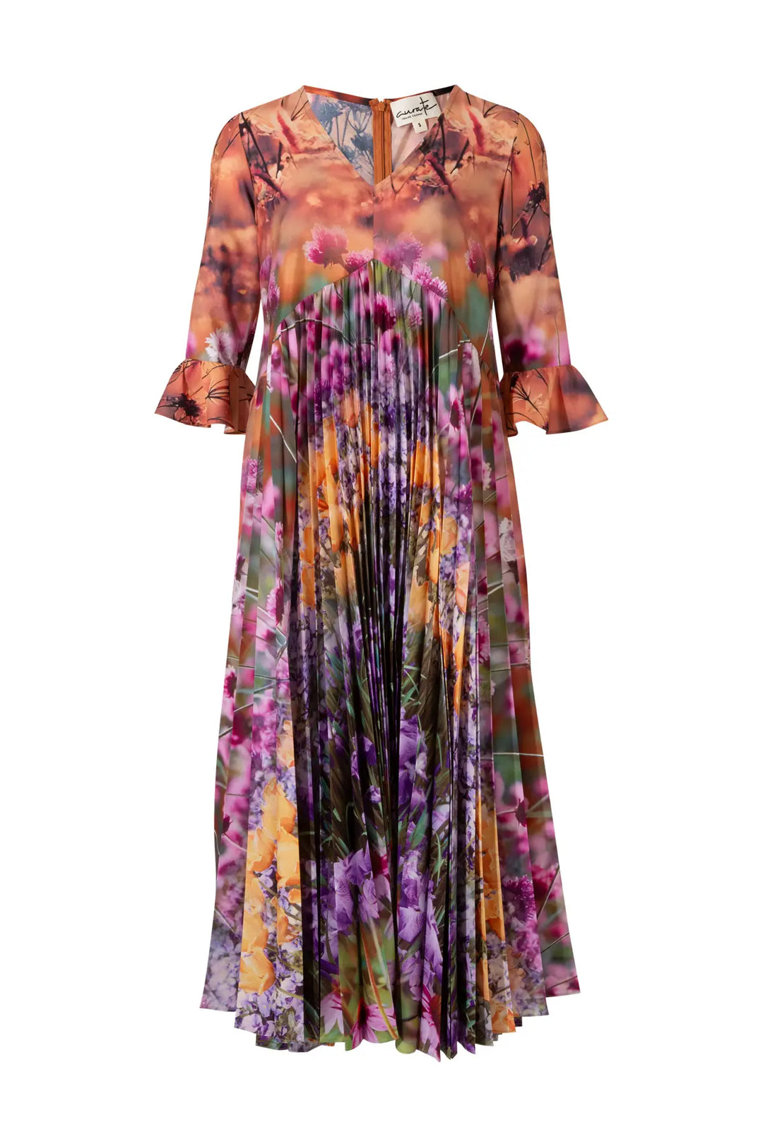 Trick Or Pleat Dress - Chin Up Buttercup
