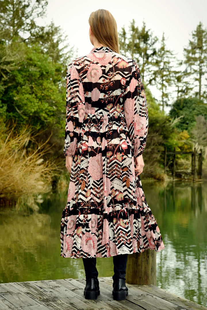 Just One Thing Dress - Floral Line