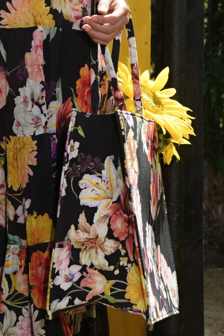 Carry On Bag - Floral Canvas
