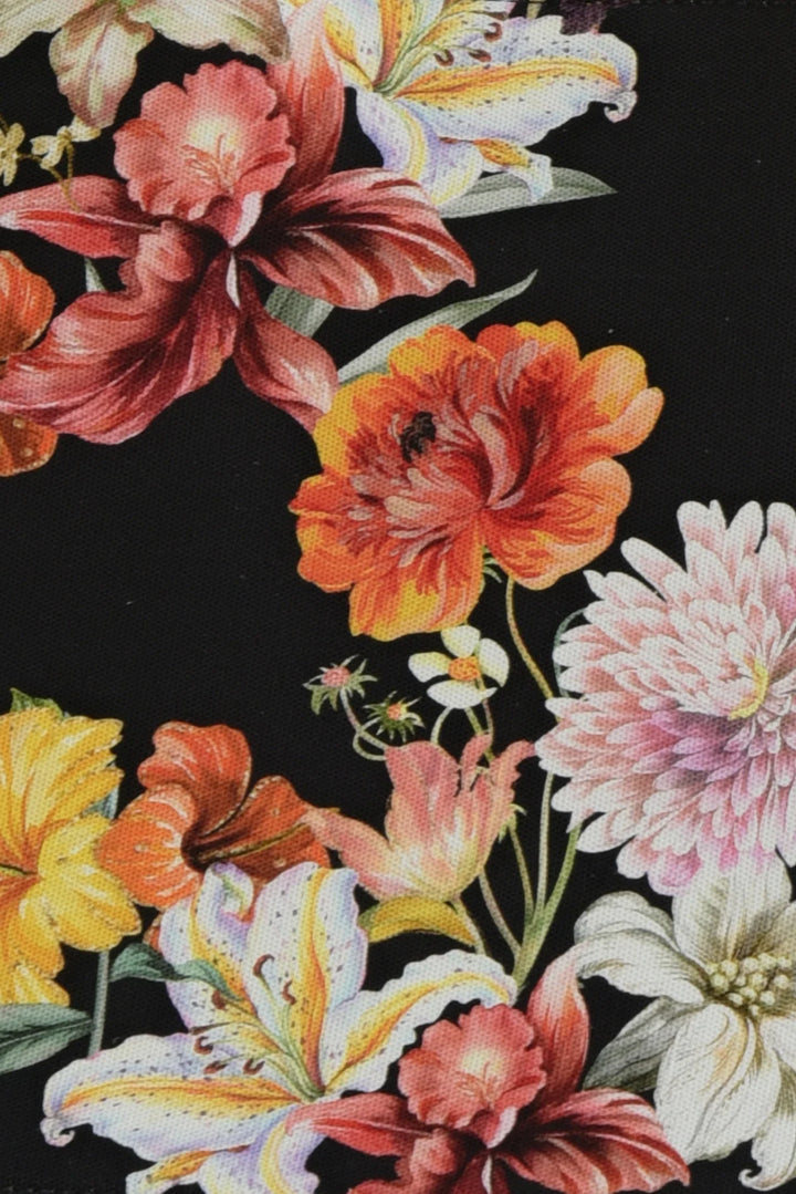 Carry On Bag - Floral Canvas