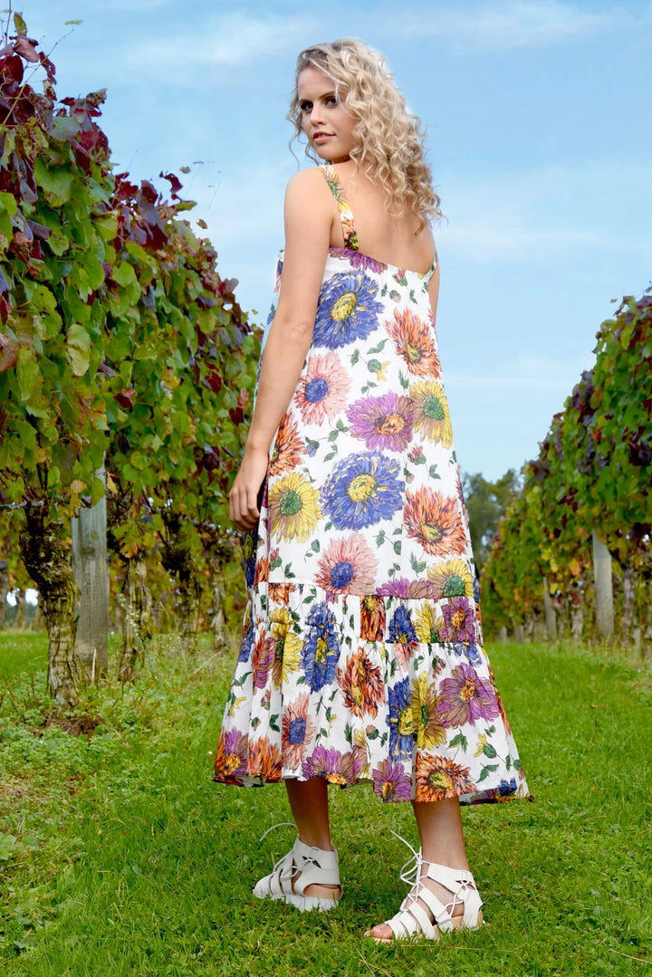 Summer Time Gladness Dress - Sunset Floral
