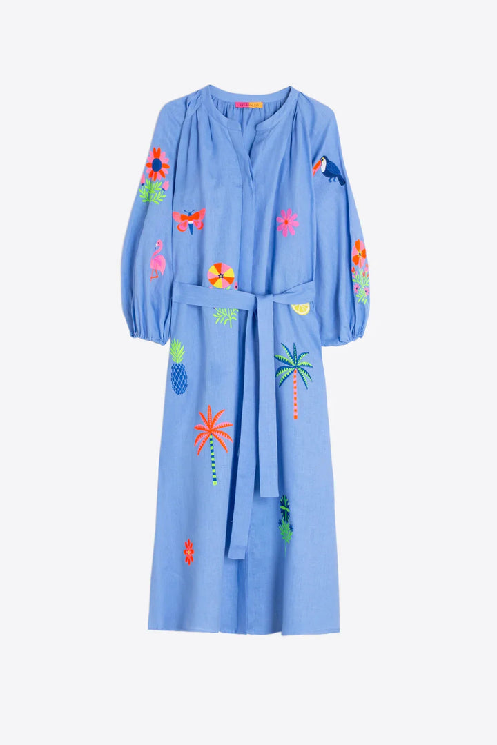 Claudette Dress - Embroidered