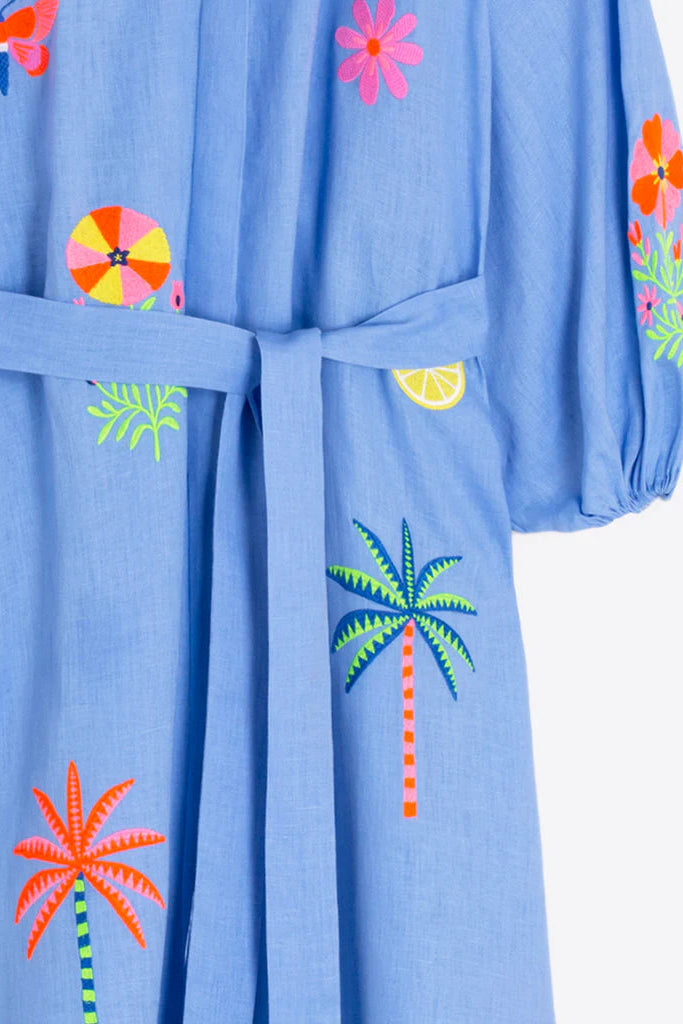 Claudette Dress - Embroidered