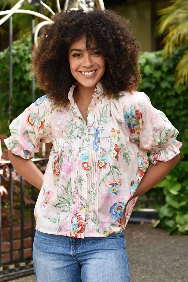 Be-You-Tiful Blouse - Garden Party