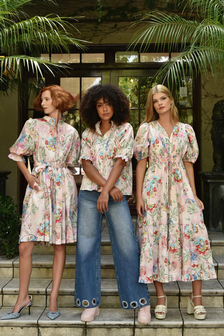 Be-You-Tiful Blouse - Garden Party