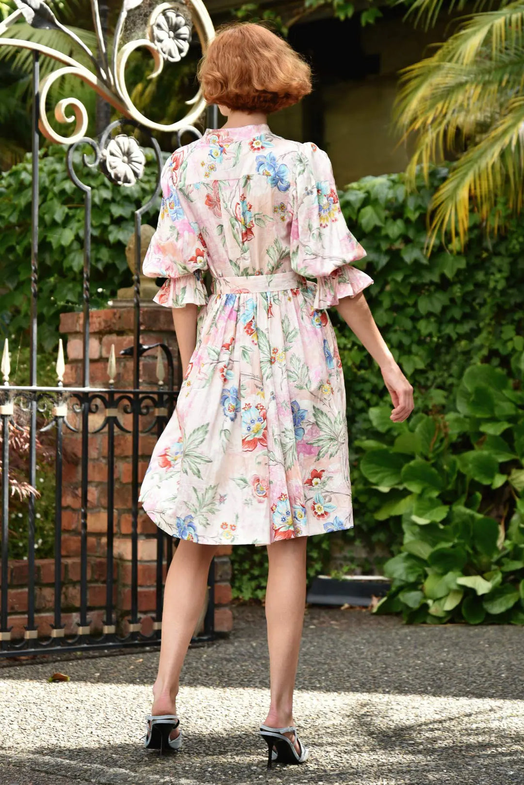Tie's The Limit Dress - Garden Party