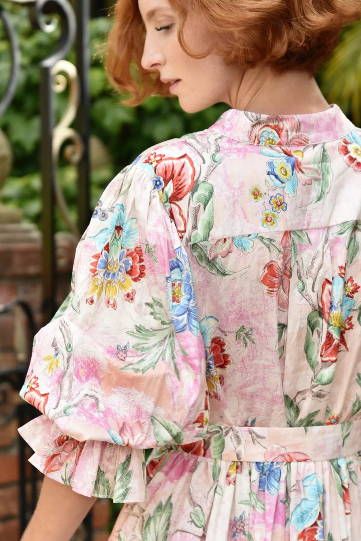 Tie's The Limit Dress - Garden Party