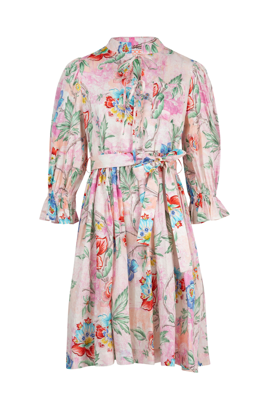 Tie's The Limit Dress - Garden Party