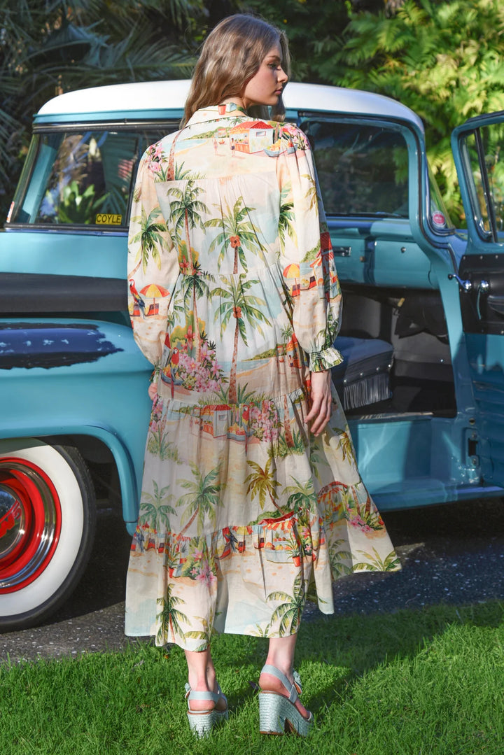 Picot-A-Boo Dress - Island Rewind