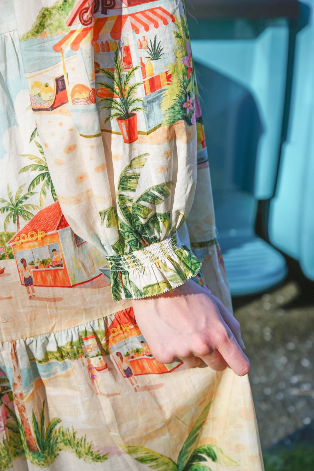 Picot-A-Boo Dress - Island Rewind