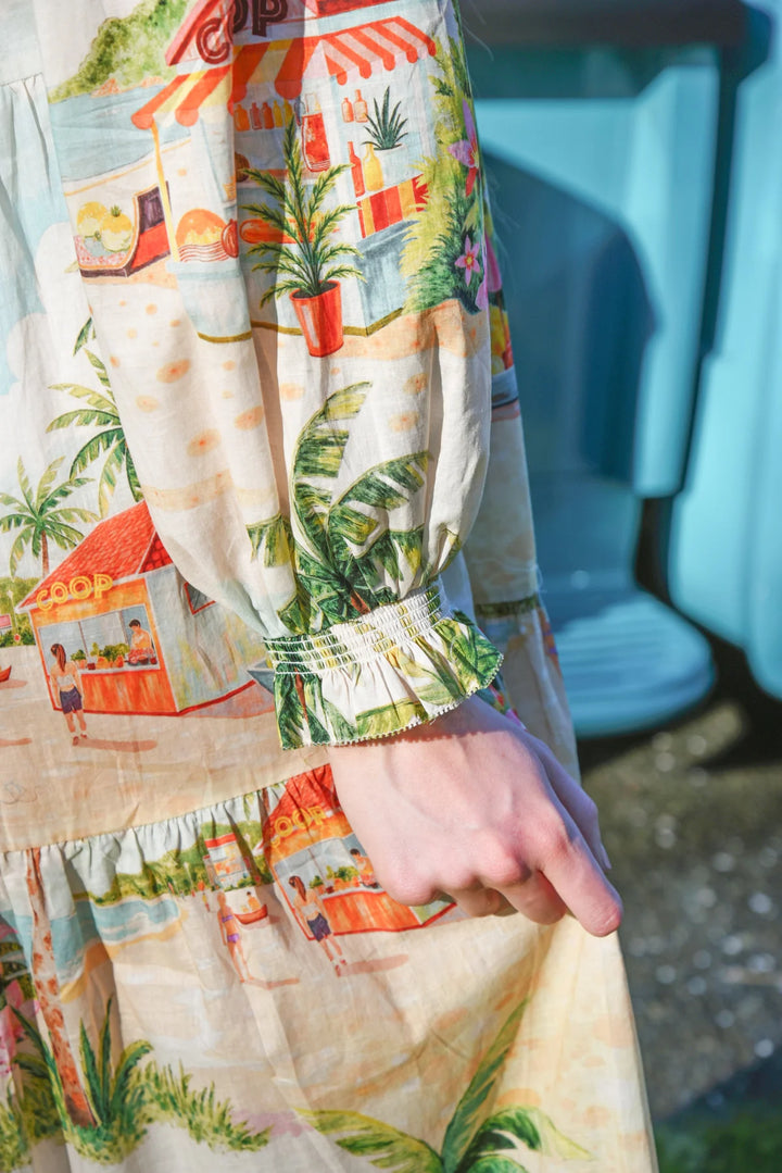 Picot-A-Boo Dress - Island Rewind
